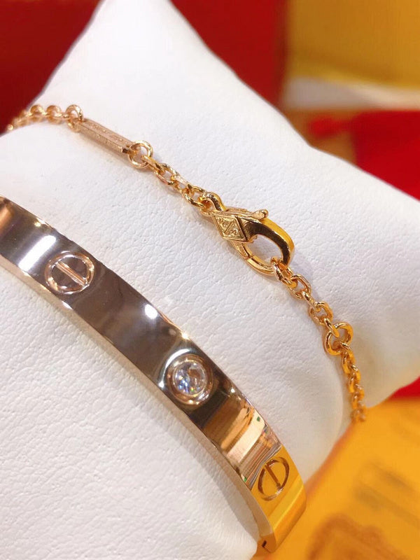 Lifestyle view of Cartier unisex jewelry piece
