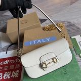Close-up detail of graceful bag design
