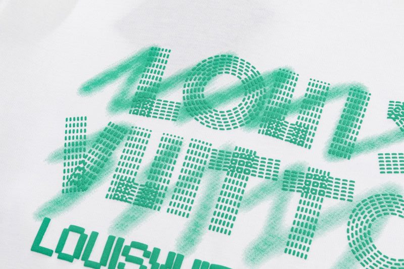 Back view of Louis Vuitton cotton t-shirt with contemporary cut