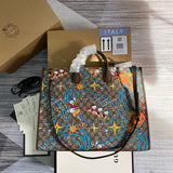 Front view of chic sleek women's handbag – women's designer-style accessory