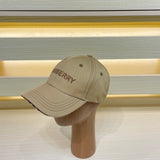Side view of Burberry unisex cap