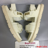 Dior Nude Chunky Platform Sneakers - Detail Shot of Craftsmanship