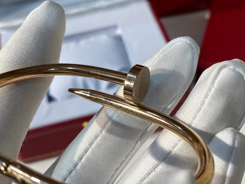 Side view of Cartier unisex jewelry piece