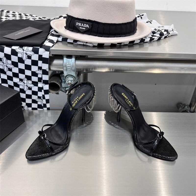 Saint Laurent luxury shoes detail view — premium authentic designer style