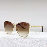 Side view of Louis Vuitton unisex sunglasses