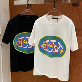 Front view of Louis Vuitton cotton t-shirt with relaxed-fit cut