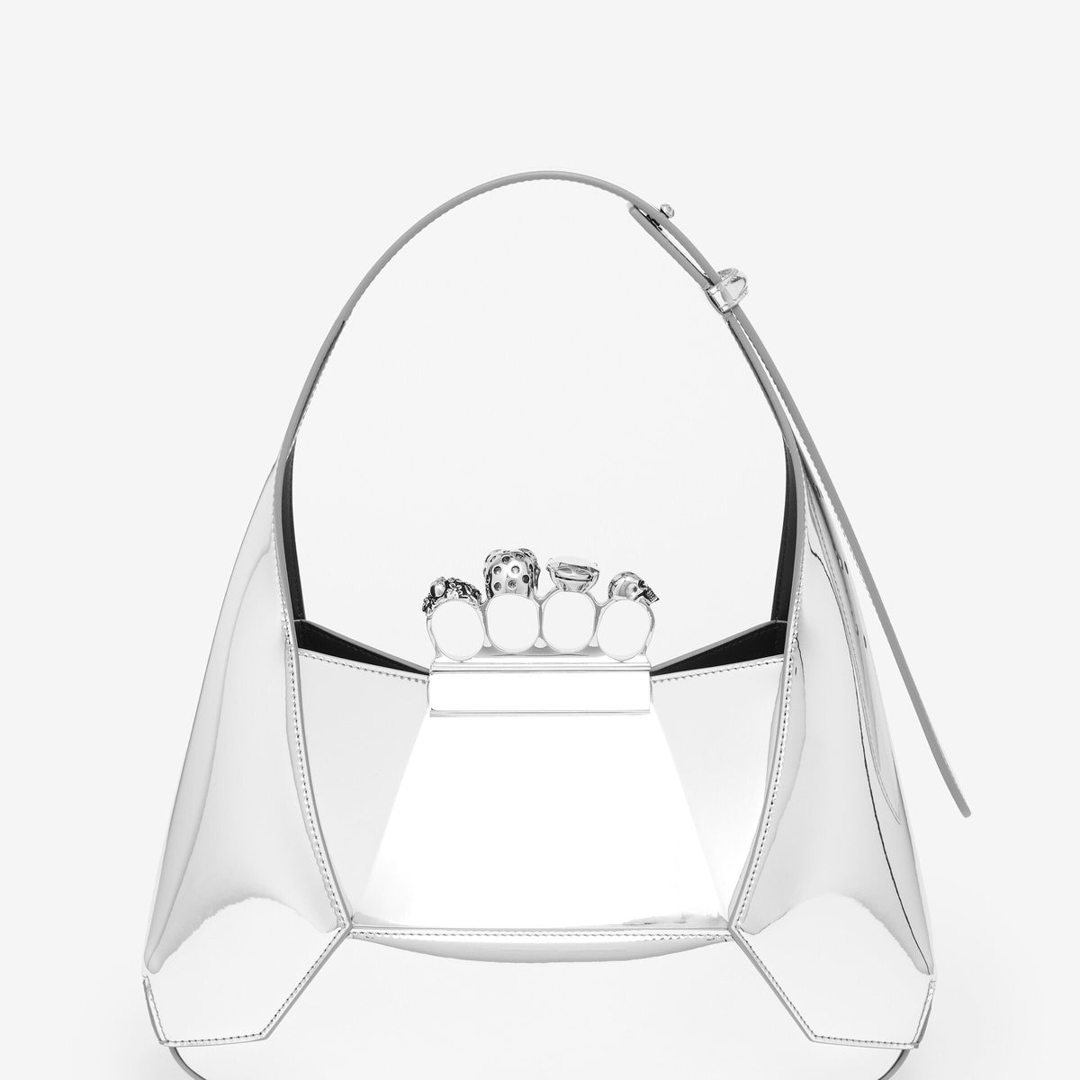 Alexander McQueen shoulder bags side profile designer luxury fashion