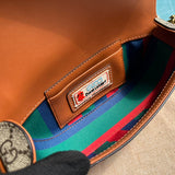 Close-up detail of modern sleek women's handbag – women's premium purse