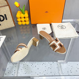 Hermès Chocolate Brown Pointed-Toe Stiletto Heels - Angled View