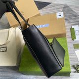 Top view of classic elevated women's handbag – women's luxury handbag