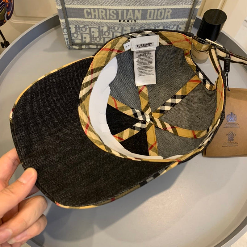 Lifestyle view of Burberry unisex cap