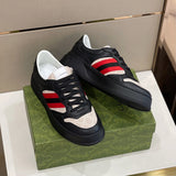 Gucci sneakers detailed view showing premium designer craftsmanship