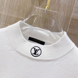 Back view of Louis Vuitton luxury clothing with streetwear-inspired cut