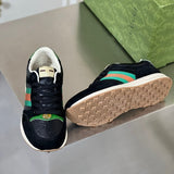 Gucci soft grey luxury sneakers view 9 chunky sole construction