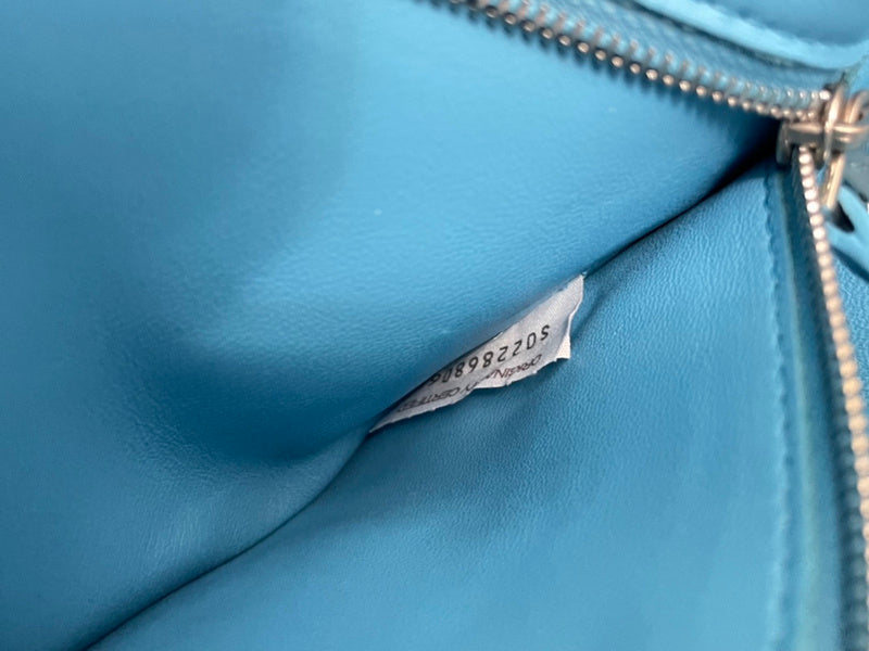 Bold Premium PU Leather Handbag - Polished Finish | Women's Luxury Handbag #1621 - side angle view (image 2) of designer-inspired handbag