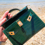  smart shoulder bag detail view showing craftsmanship 14
