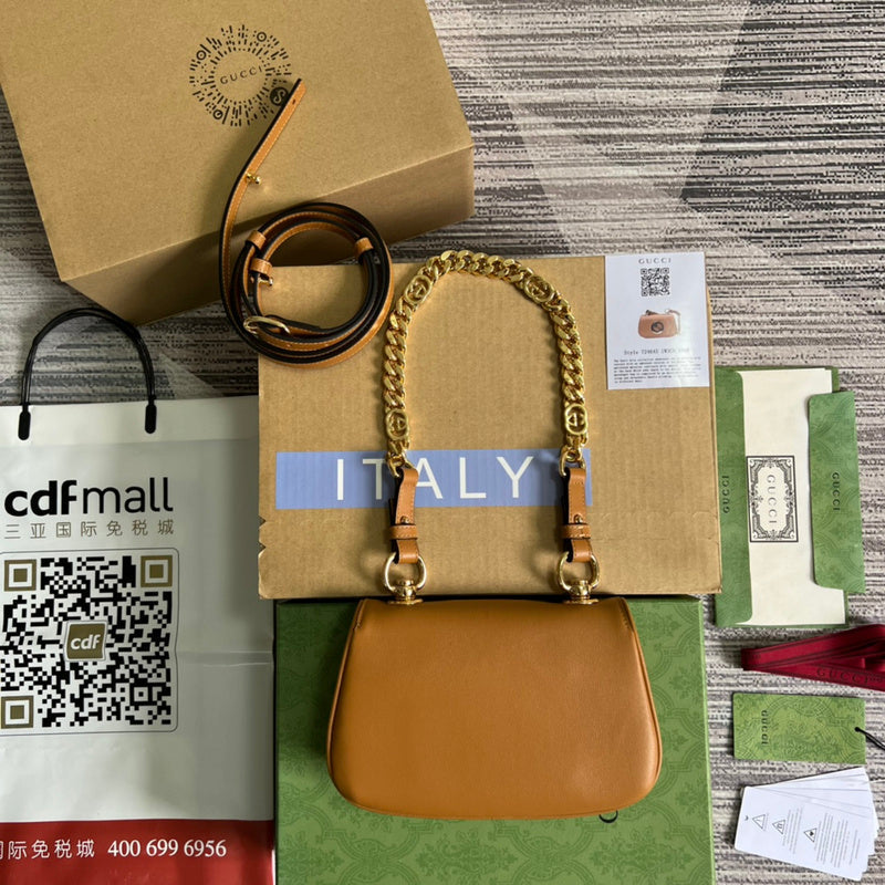 Top view of modern polished women's handbag – women's luxury handbag