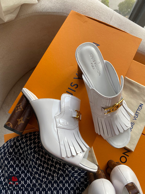 Louis Vuitton luxury shoes close-up — premium authentic designer style
