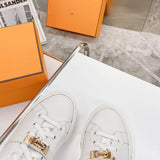 Hermes shoes Style 350 - logo and branding close-up