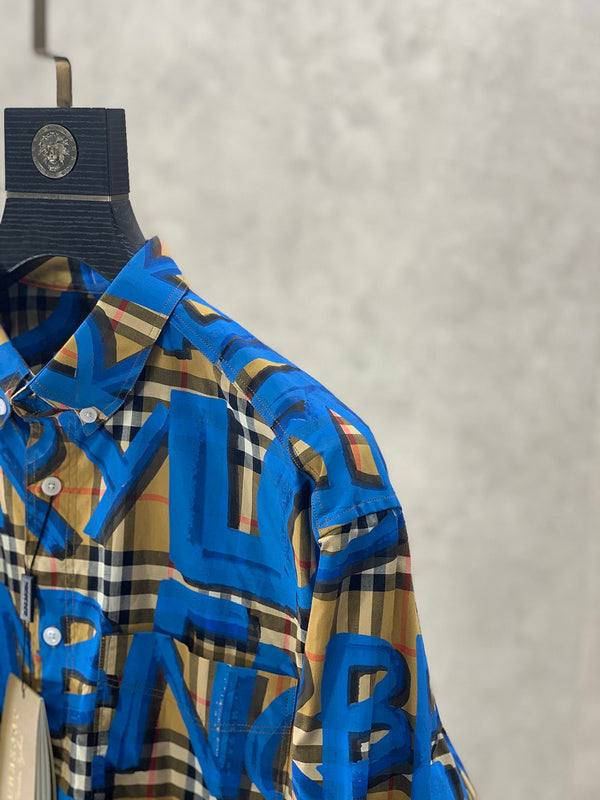 Burberry clothing close-up — premium authentic designer style
