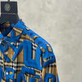 Burberry clothing close-up — premium authentic designer style