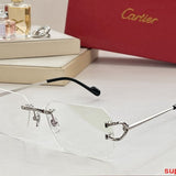Side view of Cartier unisex sunglasses