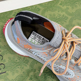 Gucci fresh white-and-black luxury sneakers view 4 sleek tonal finish