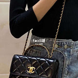 Zivas Charm Modern Minimalist Look Everyday Handbag (Premium Everyday Carry) – Side Profile