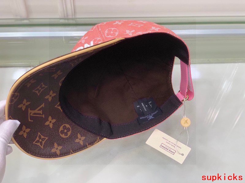 Side view of Louis Vuitton unisex cap