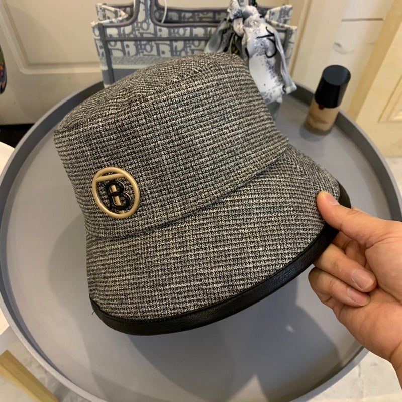 Front view of Burberry unisex cap