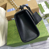Back view of elevated signature women's handbag – women's designer-style accessory
