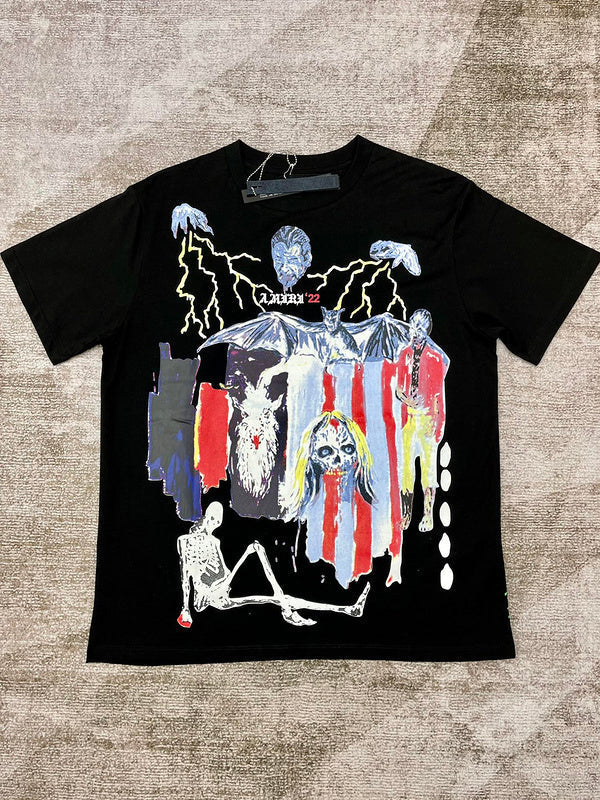 Amiri t-shirt front view designer style