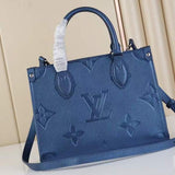 Close-up detail of refined structured women's handbag – women's statement bag