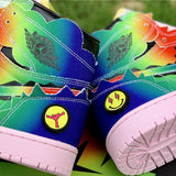 Nike Men's & Women's Premium Low-Top Trainers — Style 037 back view