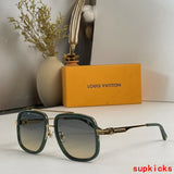 Front view of Louis Vuitton unisex sunglasses