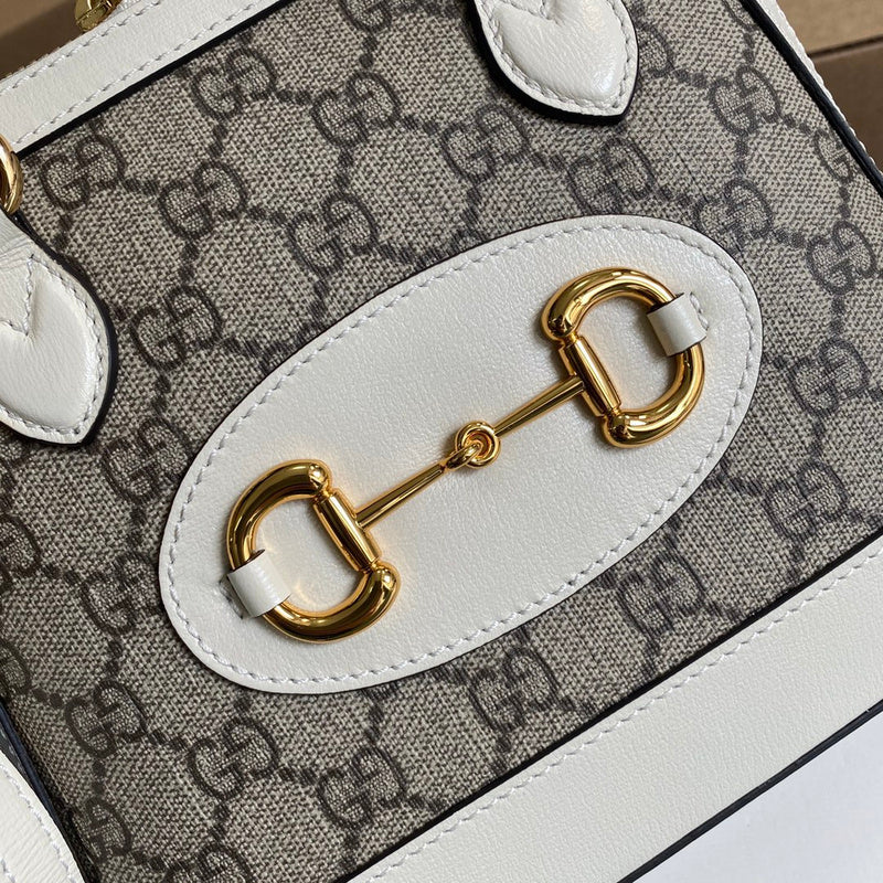 Back view of structured chic women's handbag – women's statement bag