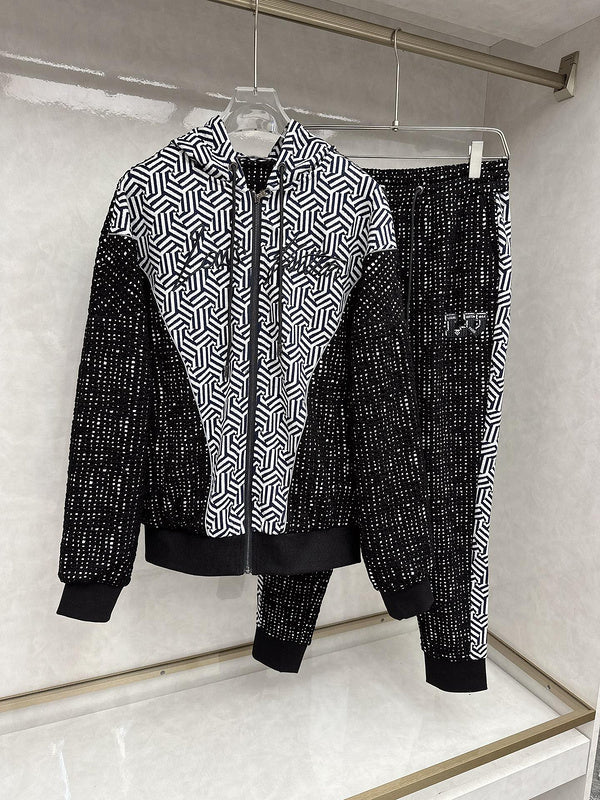 Front view of Louis Vuitton luxury clothing with everyday silhouette