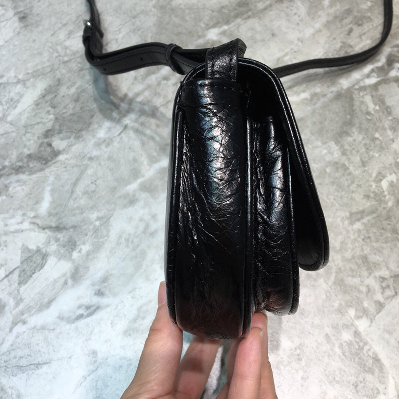 Sleek Premium PU Leather Handbag - Refined Silhouette | Women's Everyday Carry Handbag #713 - back view (image 4) of designer-inspired handbag