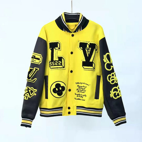 Full styled look of Louis Vuitton luxury clothing with monogram-inspired silhouette
