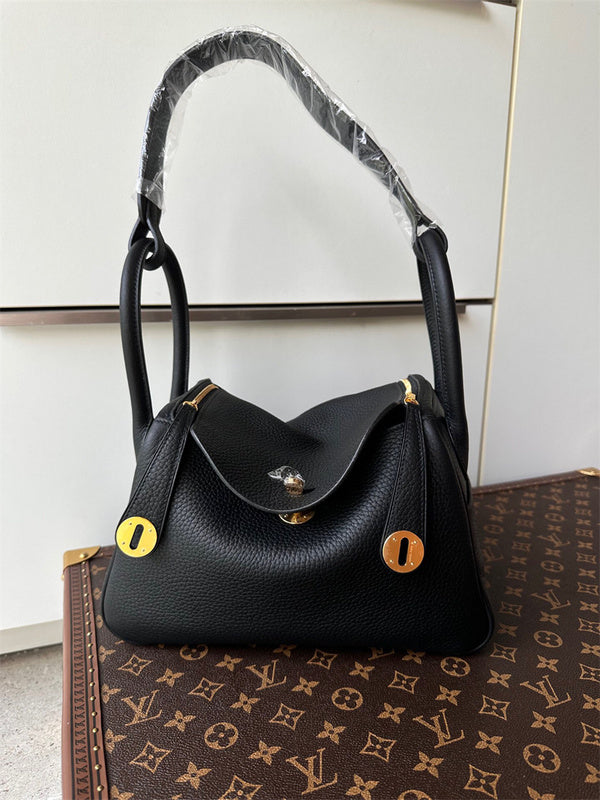  graceful top-handle bag styled with outfit 12