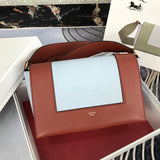 Side profile of refined polished women's handbag – women's premium purse