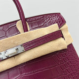 Close-up detail of streamlined bag design