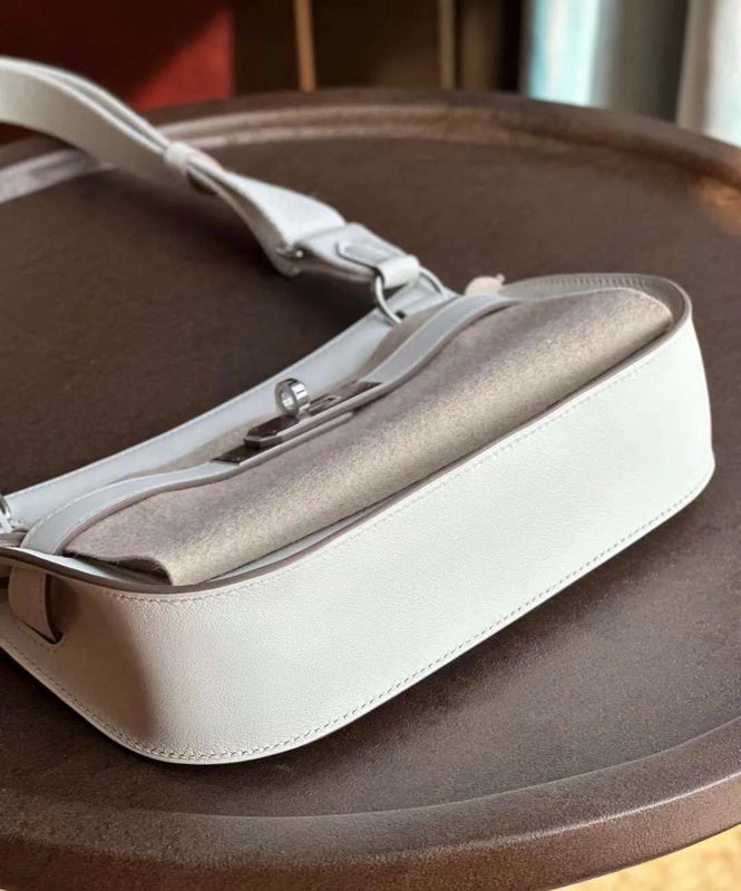 Close-up detail of modernist bag design
