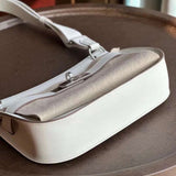 Close-up detail of modernist bag design
