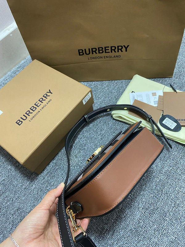 Statement Vegan Leather Handbag - Modern Structured Build | Women's Luxury Handbag #1150 - interior view (image 6) of designer-inspired handbag