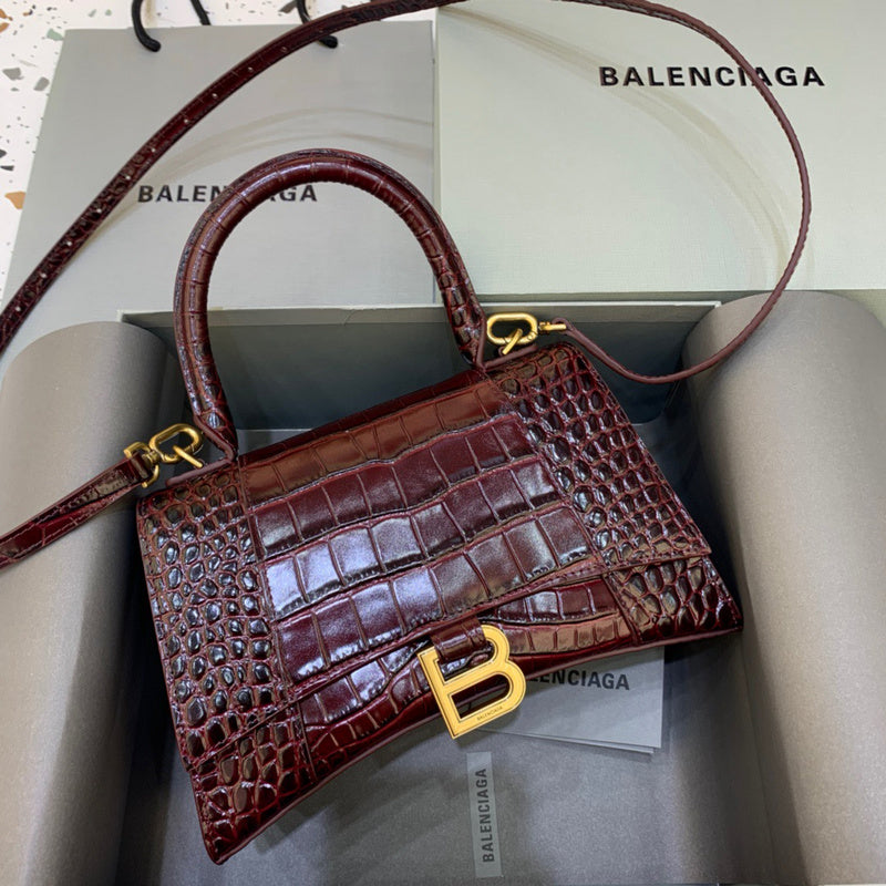 Polished Premium PU Leather Handbag - Polished Finish | Women's Fashion Handbag #551 - side angle view (image 2) of designer-inspired handbag