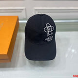 Close-up detail view of Louis Vuitton unisex cap