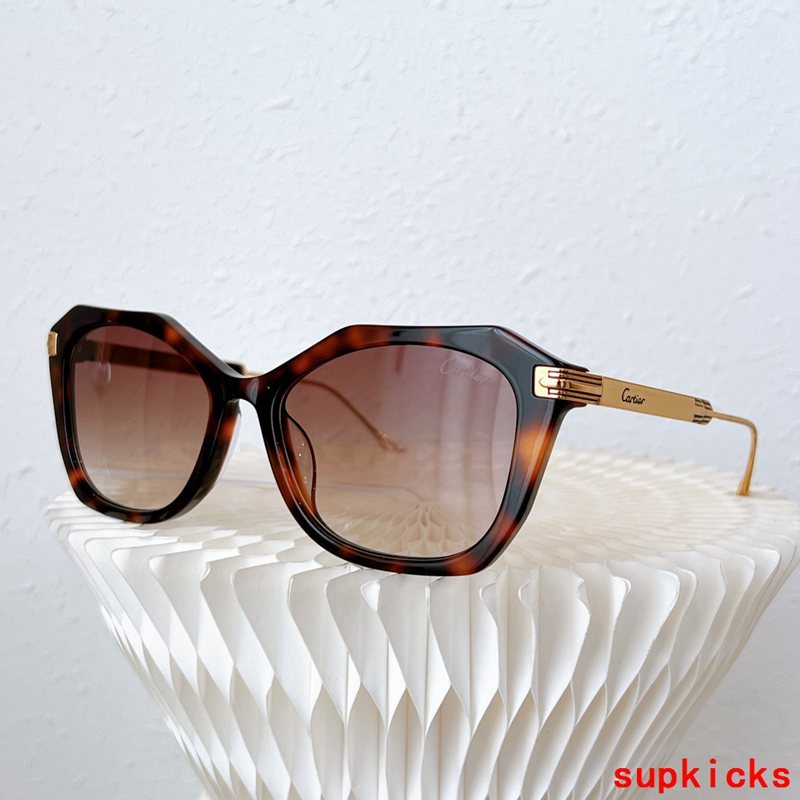 Front view of Cartier unisex sunglasses