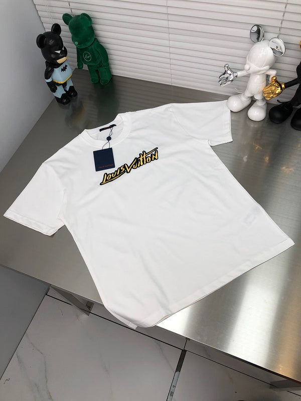 Back view of Louis Vuitton cotton t-shirt with tailored silhouette