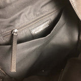 Side profile of refined structured women's handbag – women's everyday handbag
